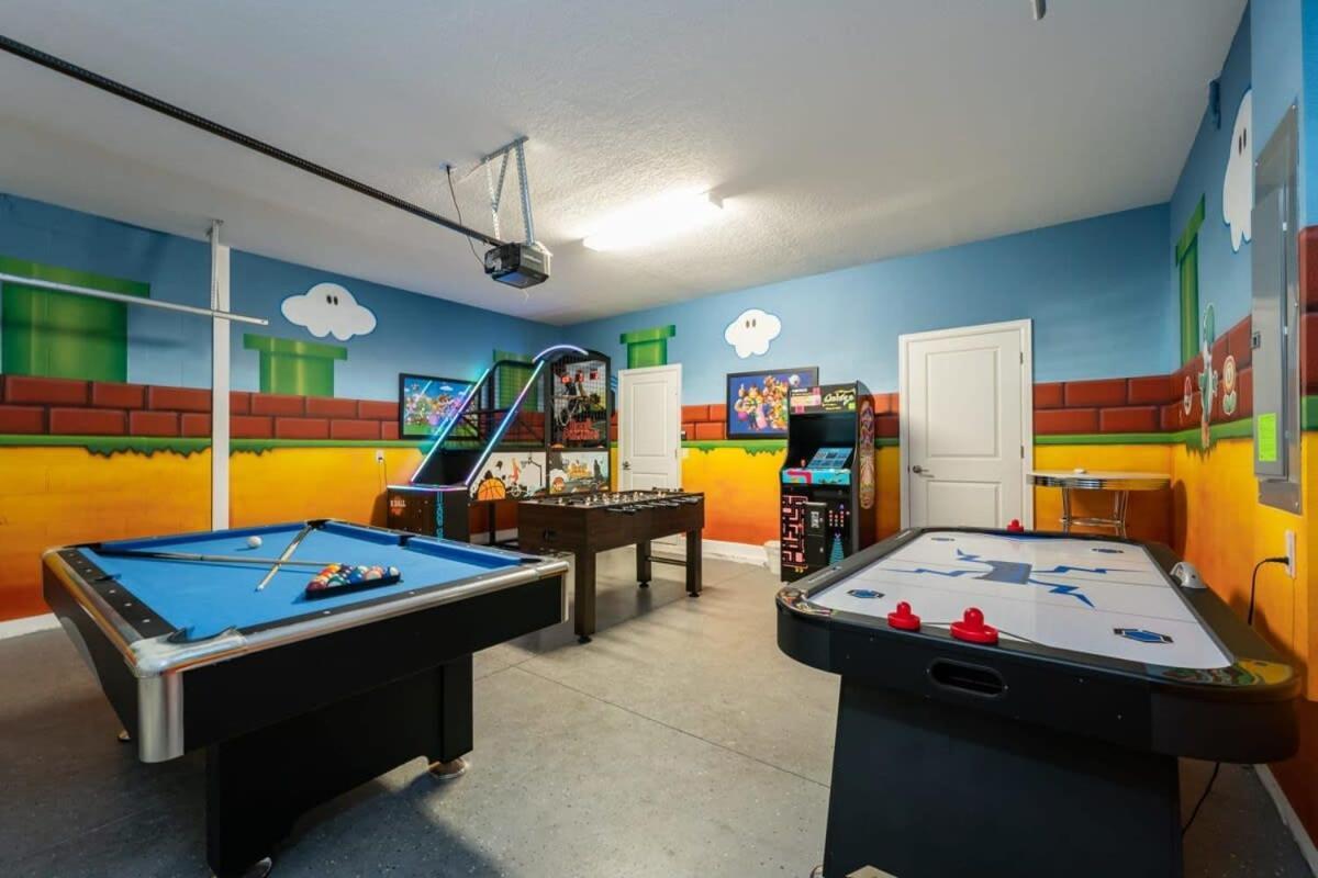 Charming 9Br Villa W Theme & Game Rooms By Disney Kissimmee Exterior foto