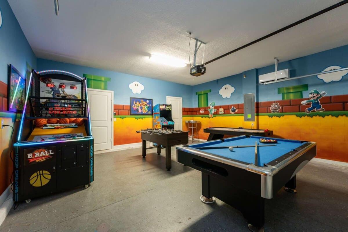 Charming 9Br Villa W Theme & Game Rooms By Disney Kissimmee Exterior foto